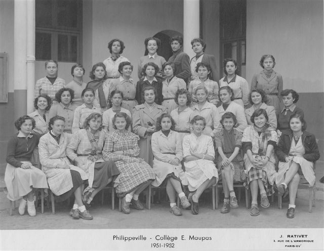 1951-1952 : 4me B Collge E. Maupas