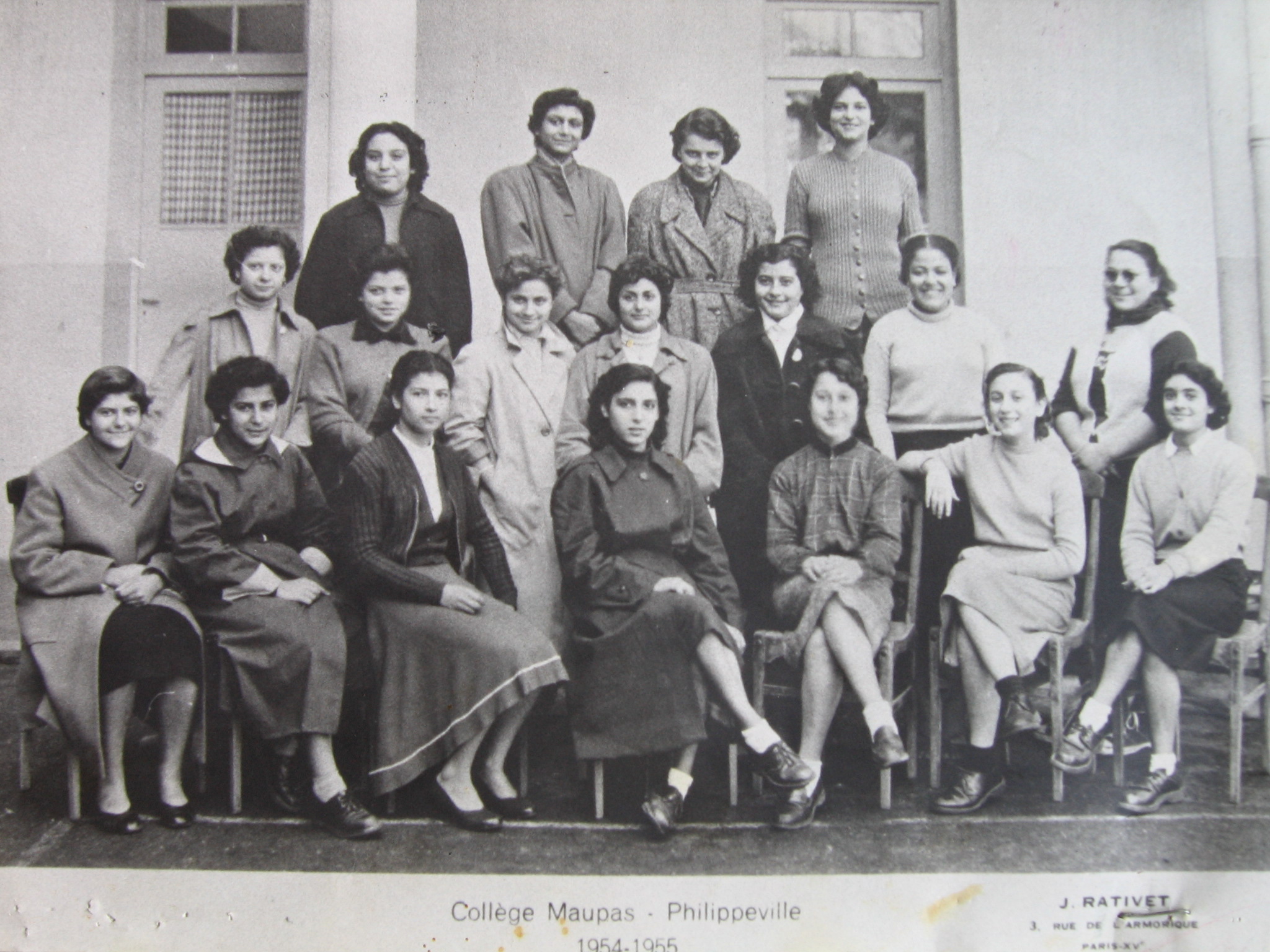 1954-1955 : 3 Com. Collge E. Maupas