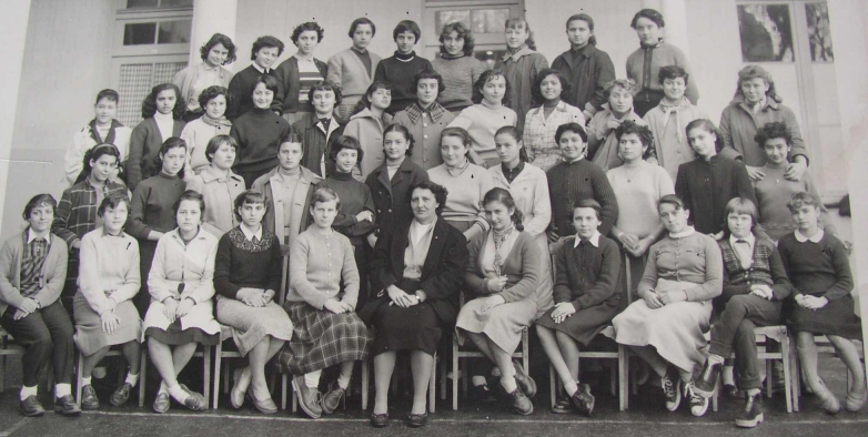 1954-1955 : 4 AB Collge E. Maupas