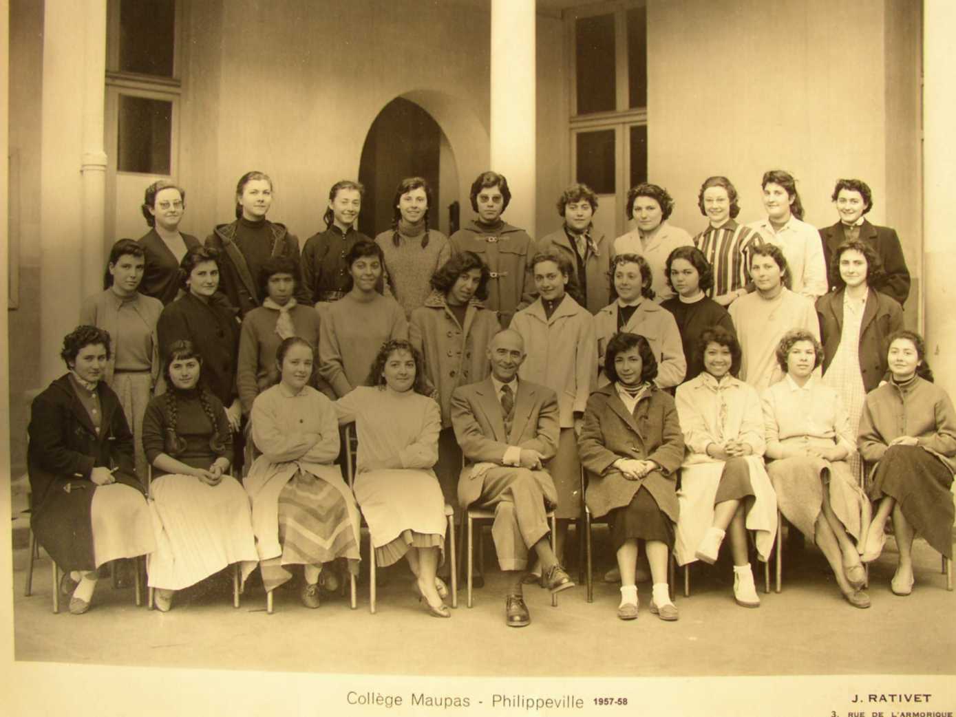 1957-58 : Classe de 1re