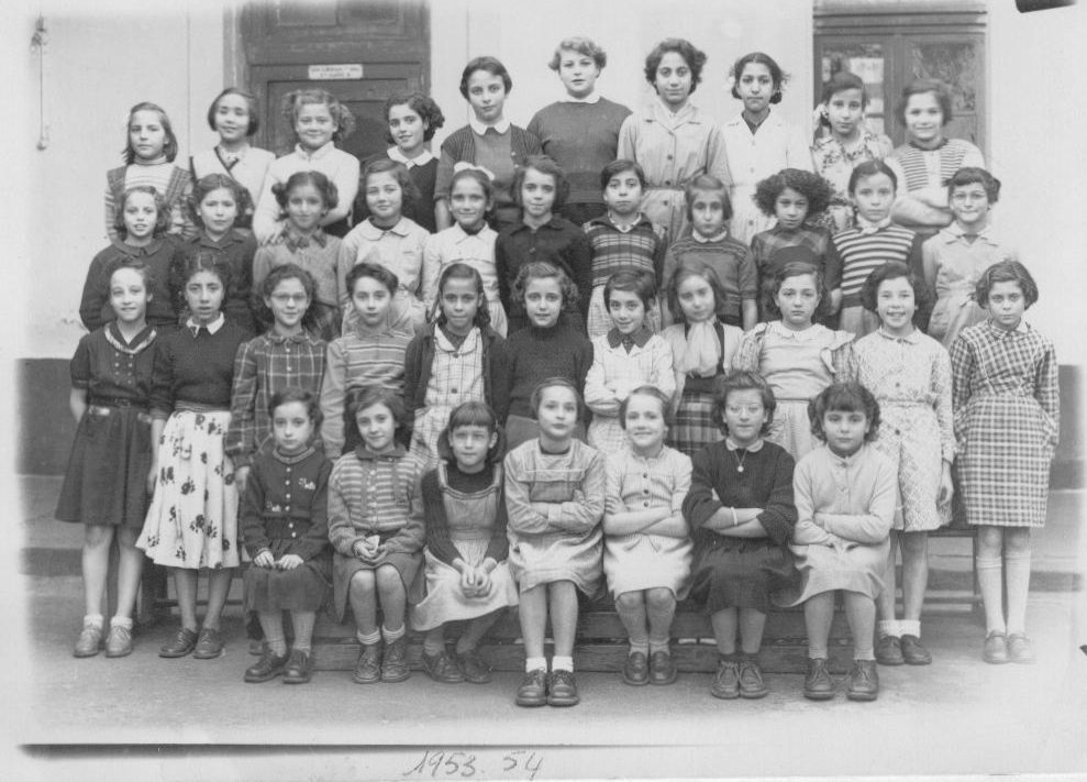 Classe de CM1:1953-54