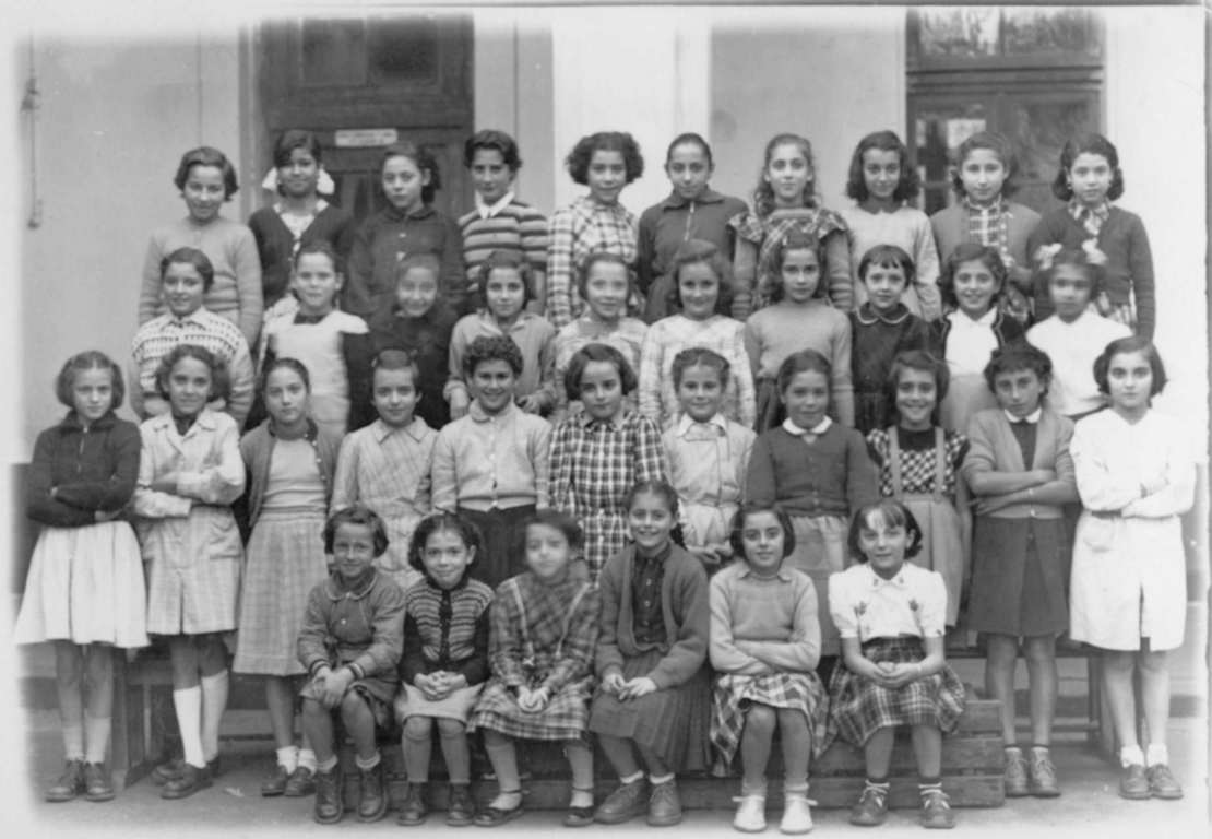 Classe de CM1:1953-54