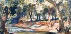 Ortga - peinture - Bords du Saf-Saf - Htel de Ville, Philippeville