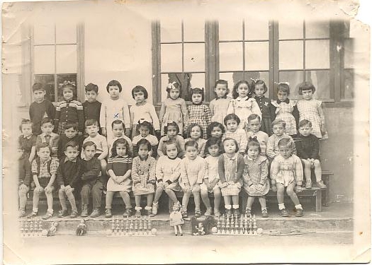 Maternelle Jean Jacques Rousseau 1952-53