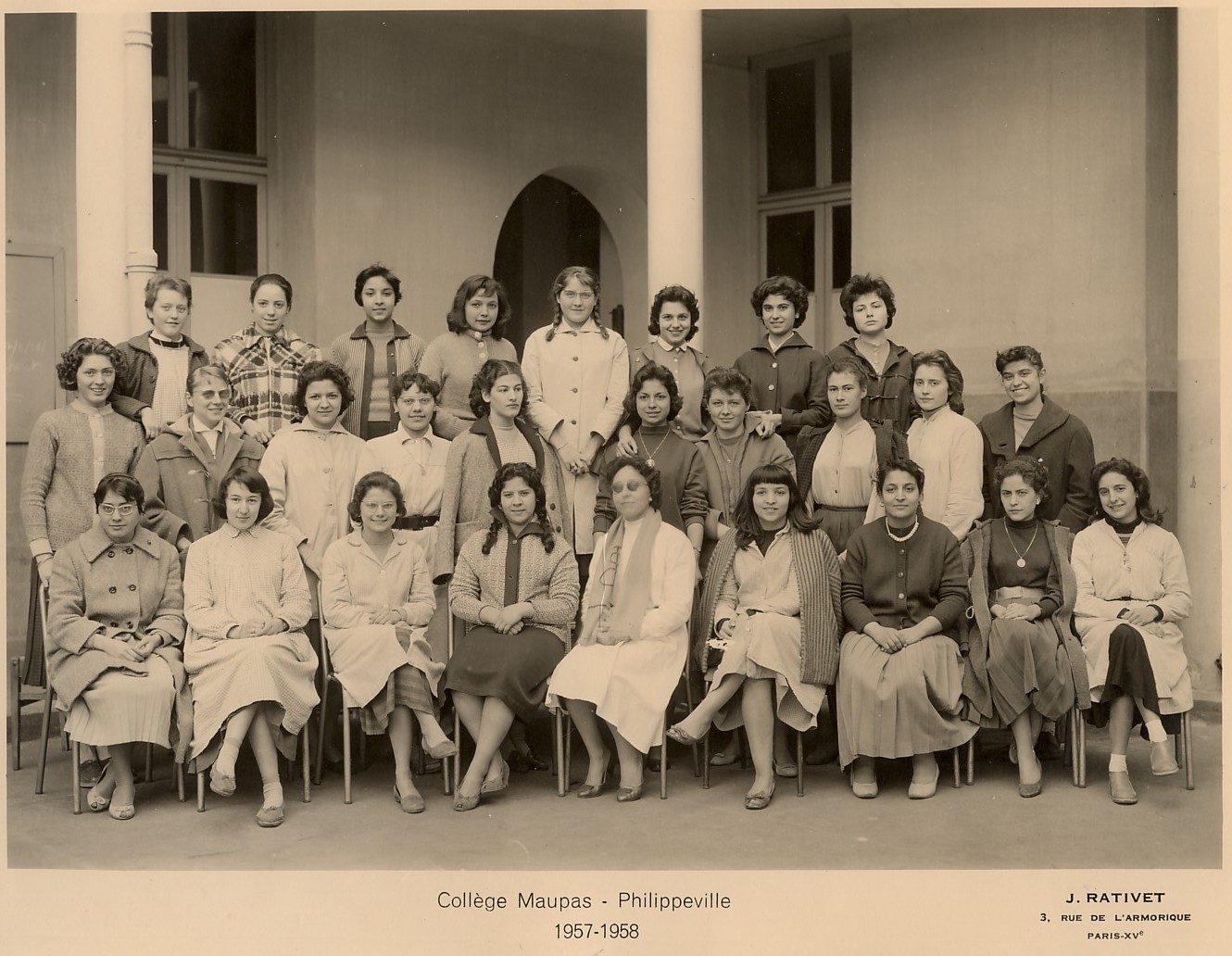 Classe de 2:1957-58