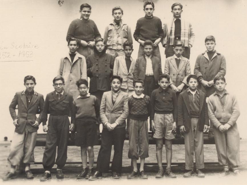 Classe du Certificat d'tudes 1952-53