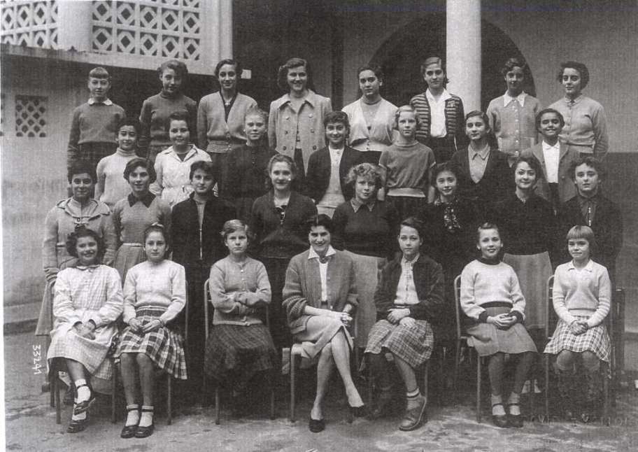 5me Cl1-Collge Emile Maupas 1953-54
