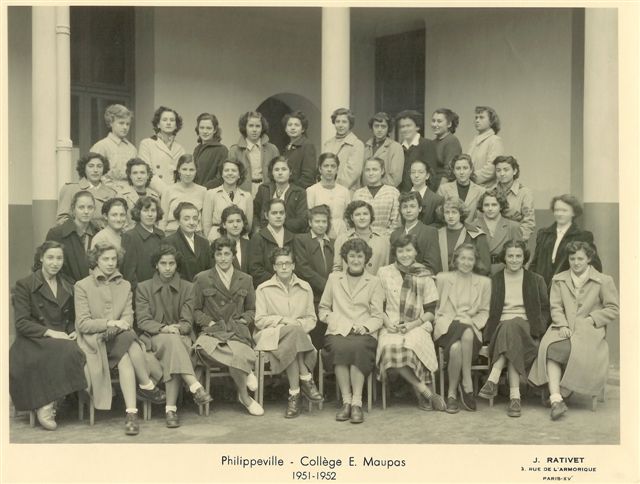 2ndeAB & M-Collge Emile Maupas 1951-52