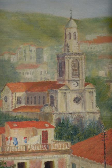 Vue de la rue Valle