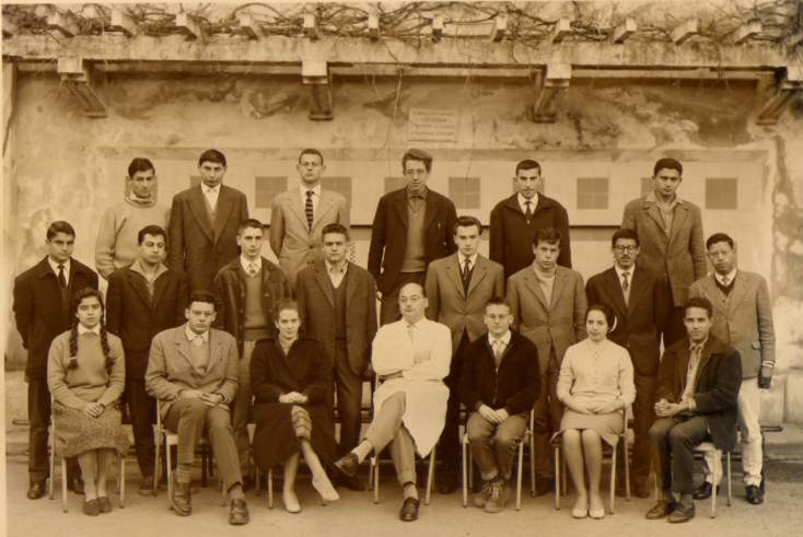 1959-60:Classe de Math Elem avec des filles !