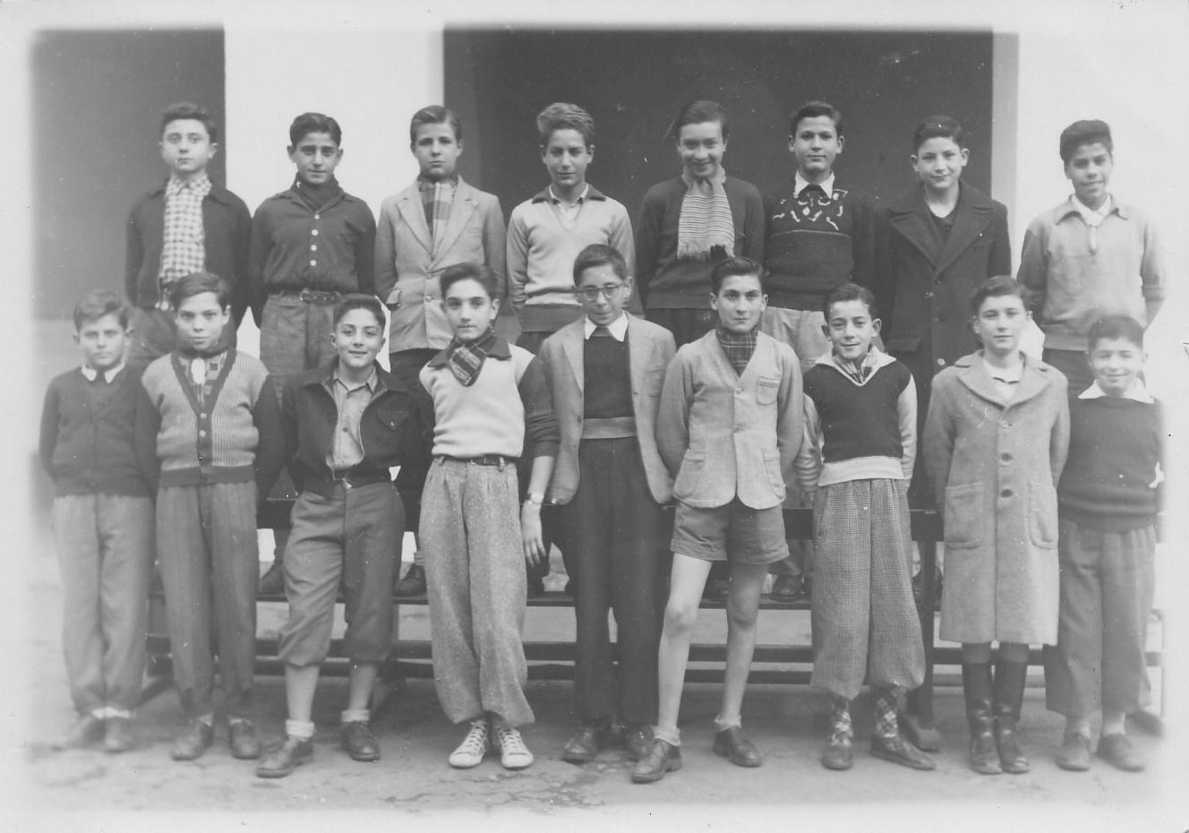 Classe du Certificat d'tudes 1951-52