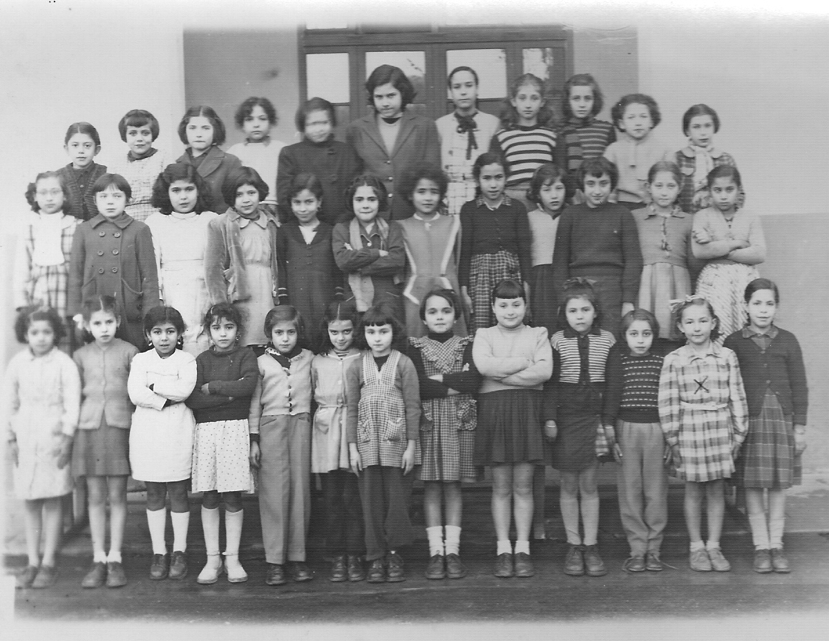 Classe de CE1:1952-53