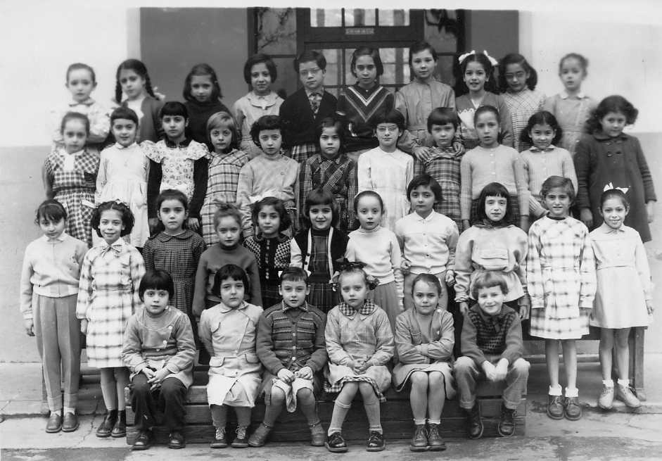 Classe de CE1:1955-56