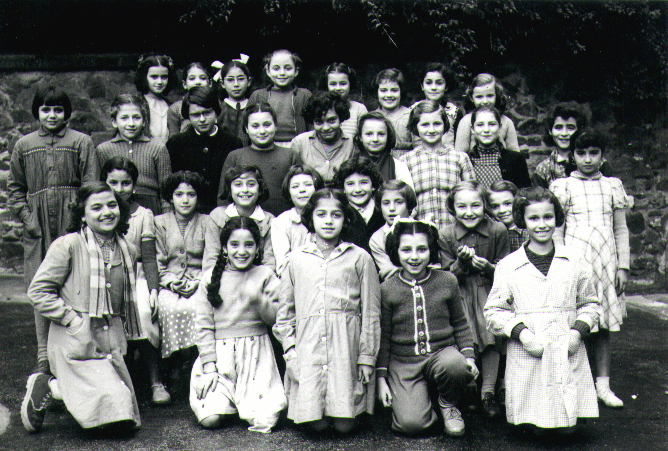 Classe de CM1:1954-55