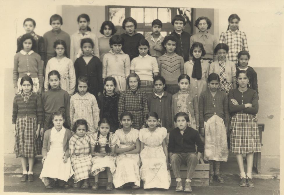 Classe de CM2:1955-56