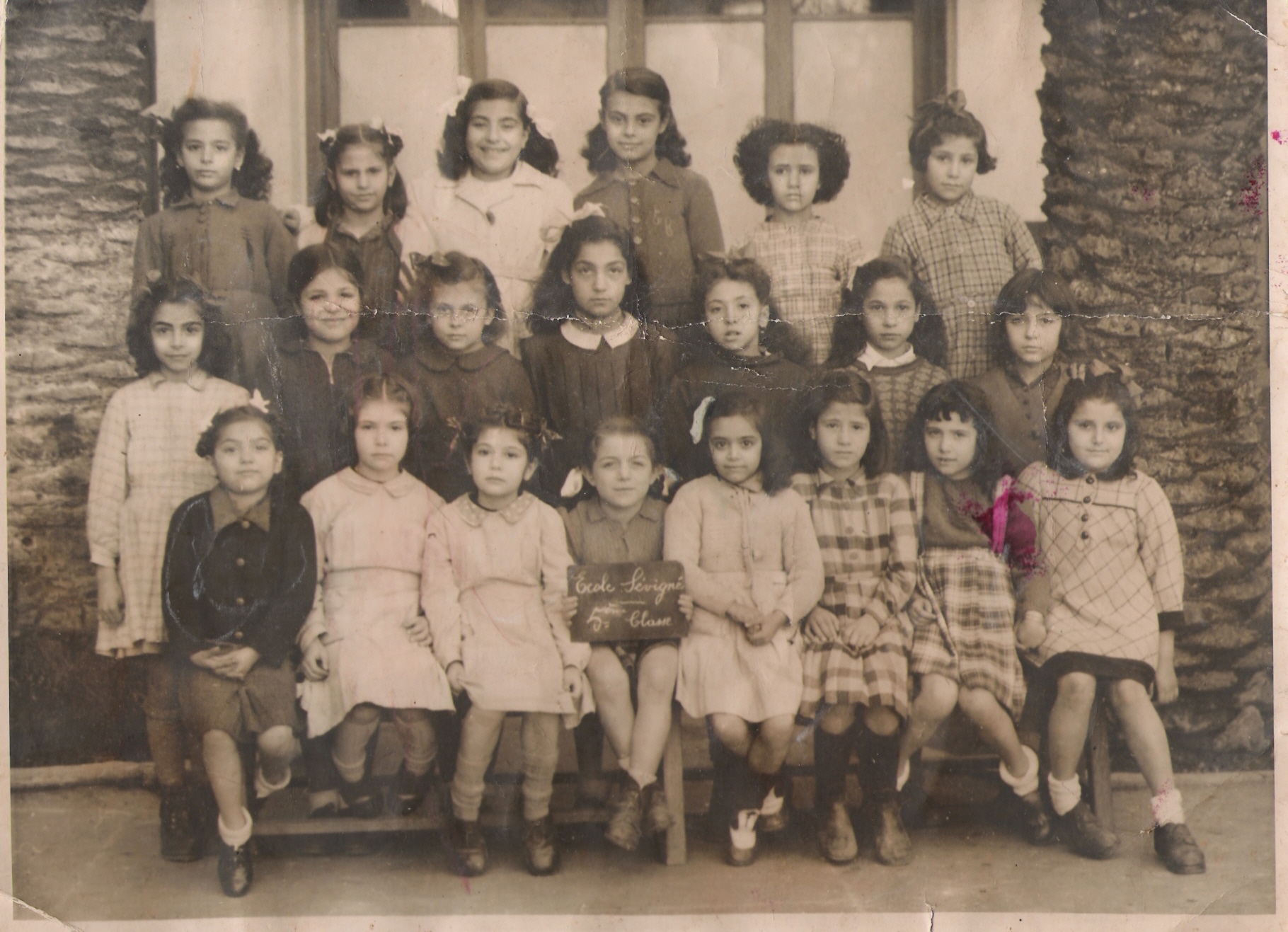 Classe de CE1:1948-49